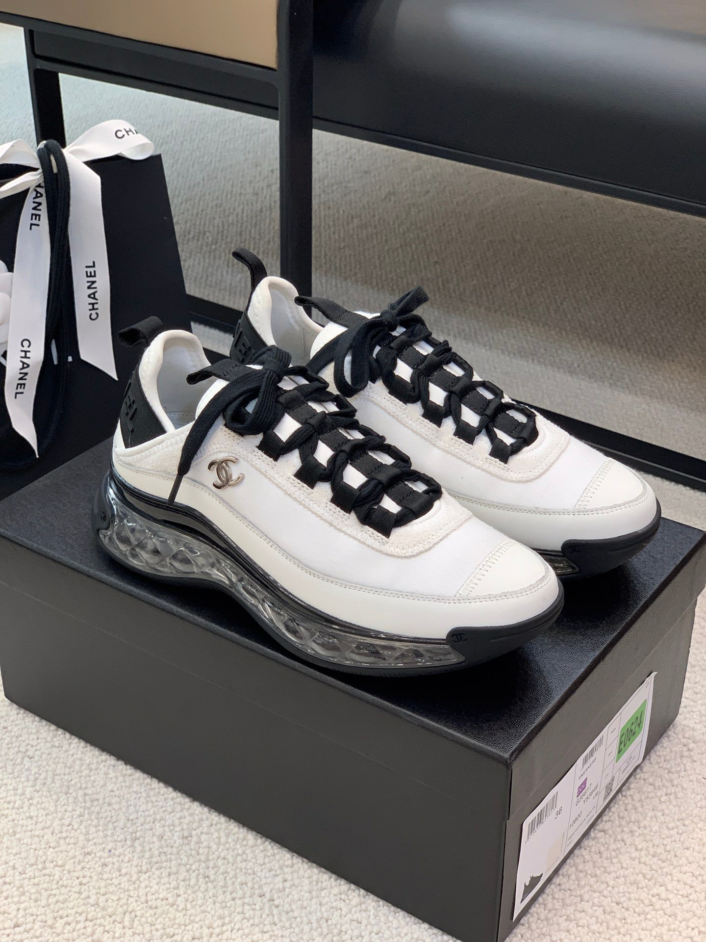 [CHANEL] 믹스드파이버 스니커즈