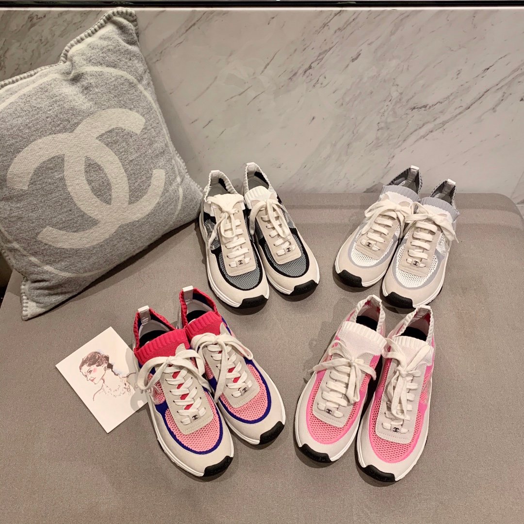 [CHANEL] 크루즈 삭스 스니커즈