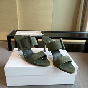 [MANOLO BLAHNIK] 벨티드 뮬
