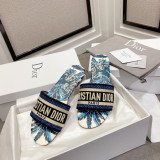 [DIOR] DWAY 자수 코튼 뮬