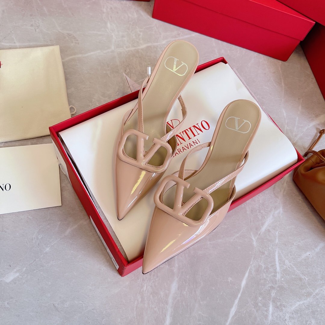 [VALENTINO] V LOGO 뮬