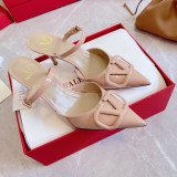 [VALENTINO] V LOGO 스트랩 뮬