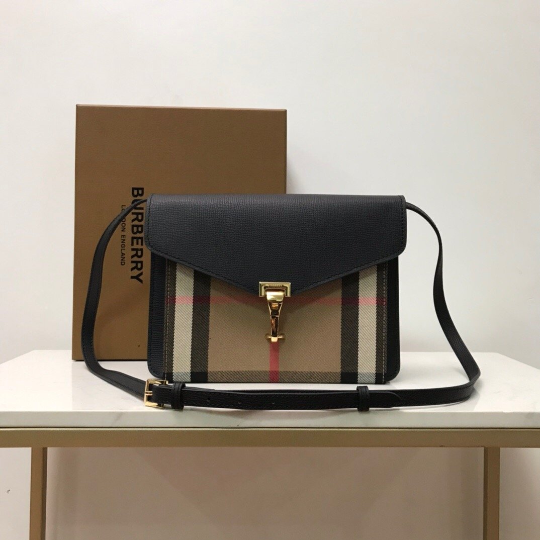 [BURBERRY] 하우스 체크 맥켄 크로스백