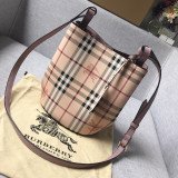 [BURBERRY] 버버리 헤이마켓 론 버킷백