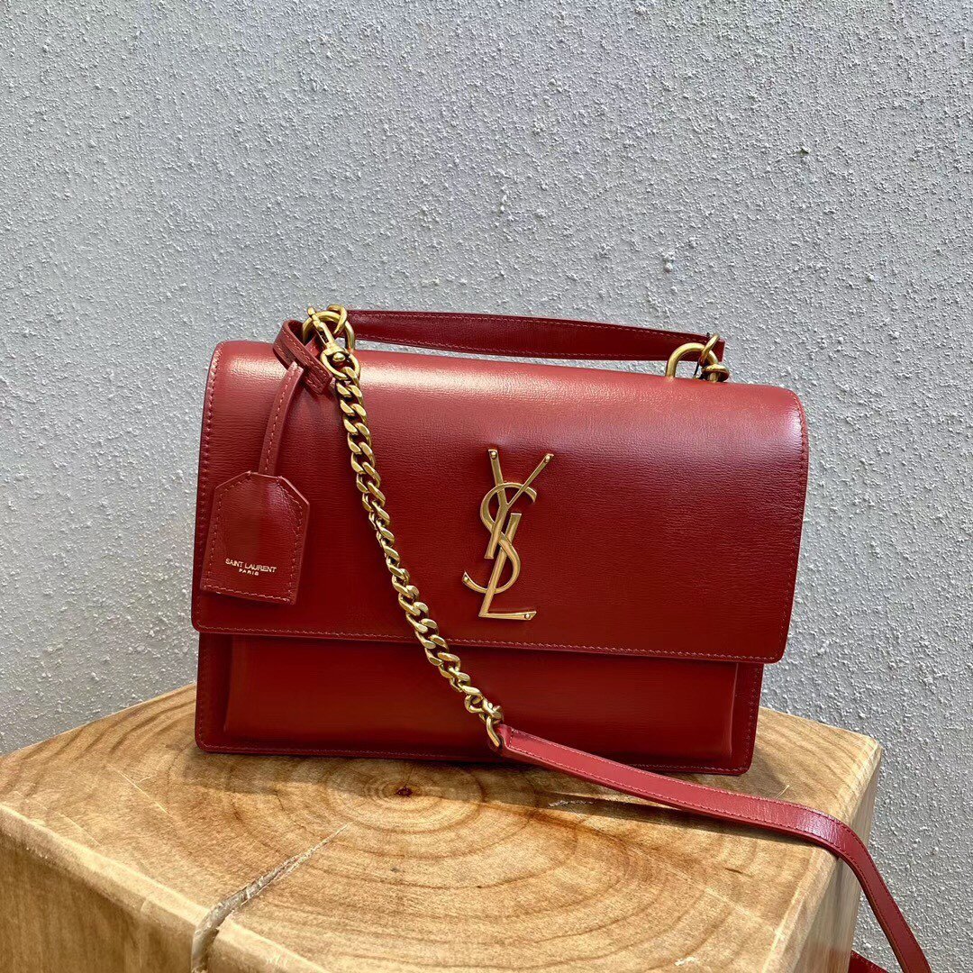 [YSL] 뉴 미듐 선셋 사첼백