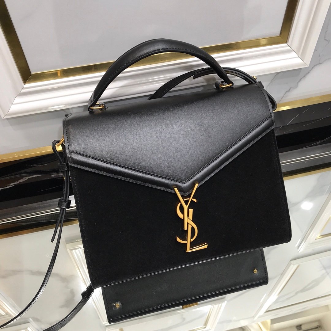 [YSL] 카산드라 미디엄 탑 핸들 백