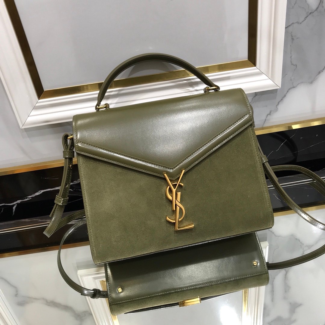 [YSL] 카산드라 미디엄 탑 핸들 백