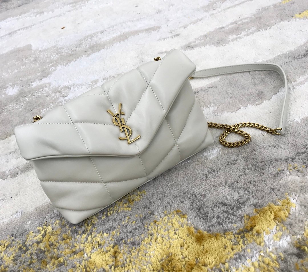 [YSL] 루루 푸퍼 미니(토이) 체인 숄더백
