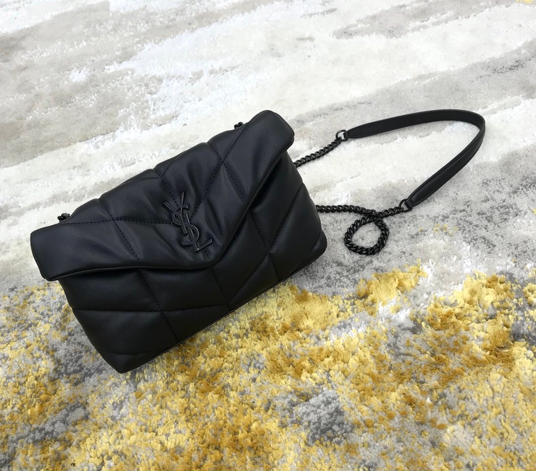 [YSL] 루루 푸퍼 미니(토이) 체인 숄더백