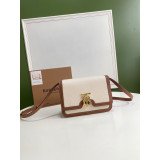 [Burberry] 캔버스 레더 TB백