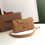 [Burberry] 스몰 퀼티드 램스킨 롤라백