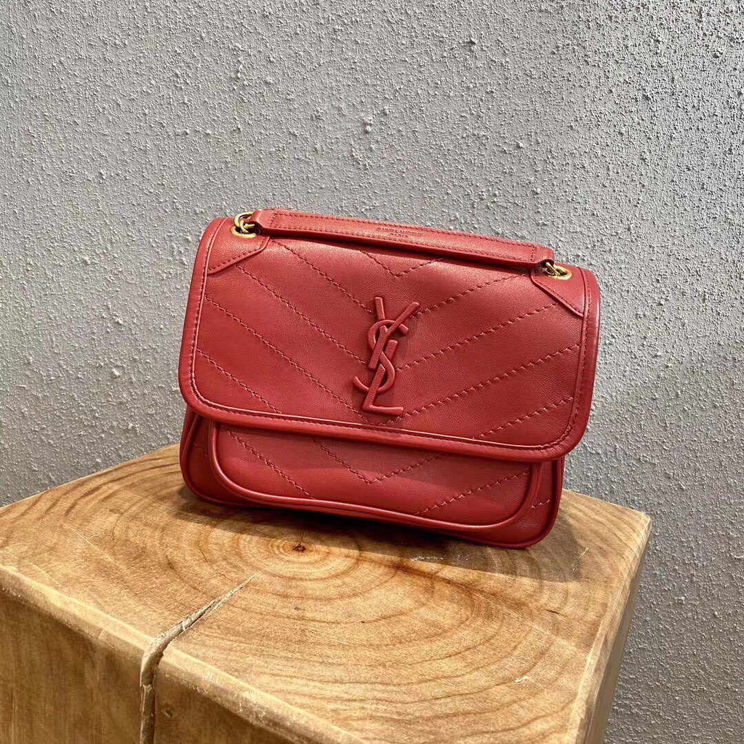 [YSL] 램스킨 베이비 니키 체인백