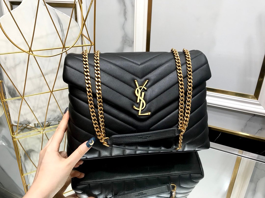 [YSL] 모노그램 미듐 루루 체인백
