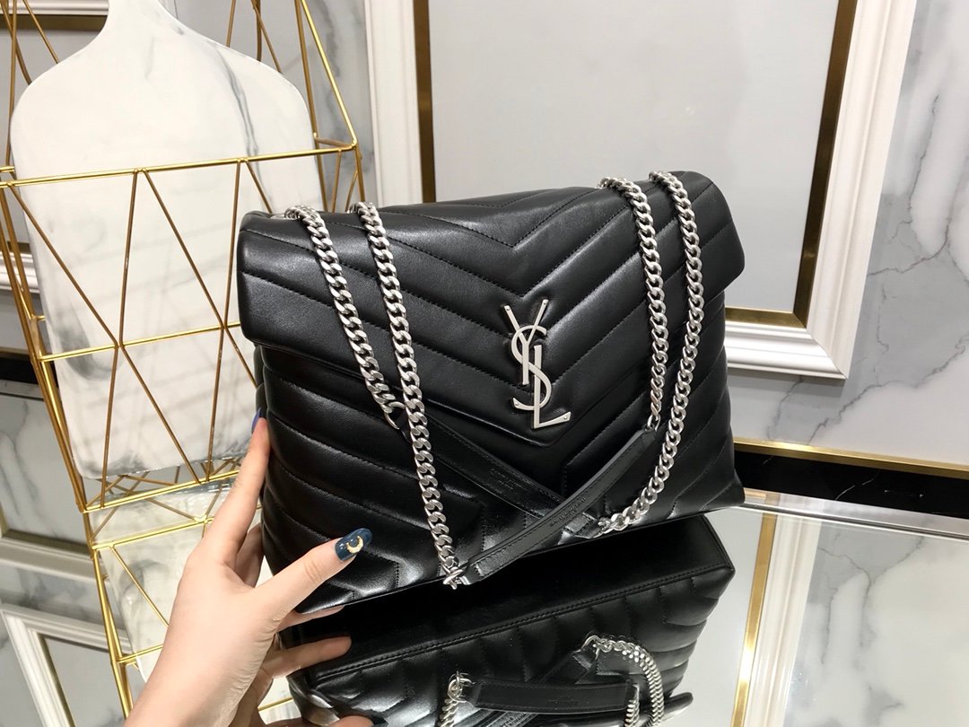 [YSL] 모노그램 미듐 루루 체인백