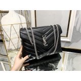 [YSL] 모노그램 미듐 루루 체인백