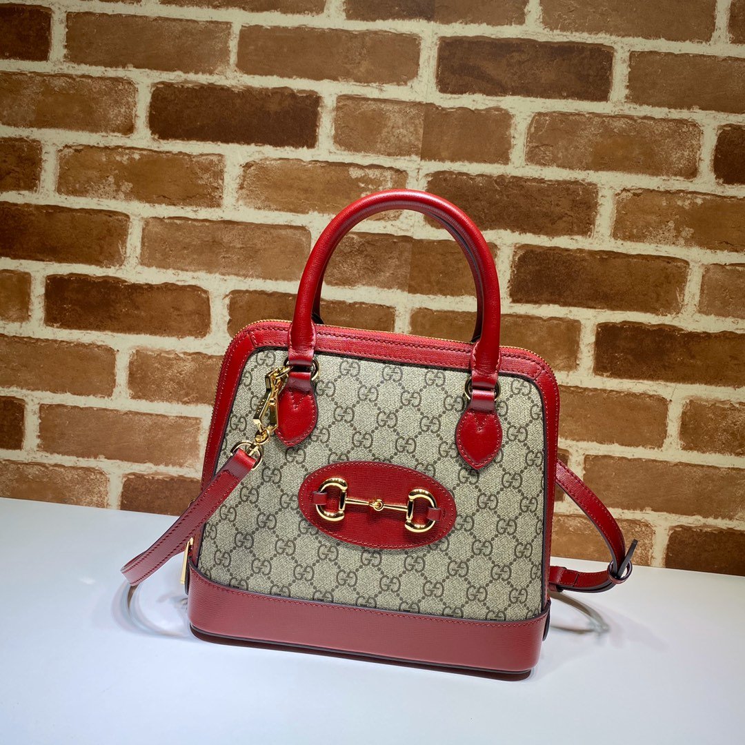 [GUCCI] 홀스빗 1955 스몰 탑핸들백