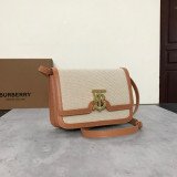[BURBERRY] 스몰 코튼캔버스 TB백