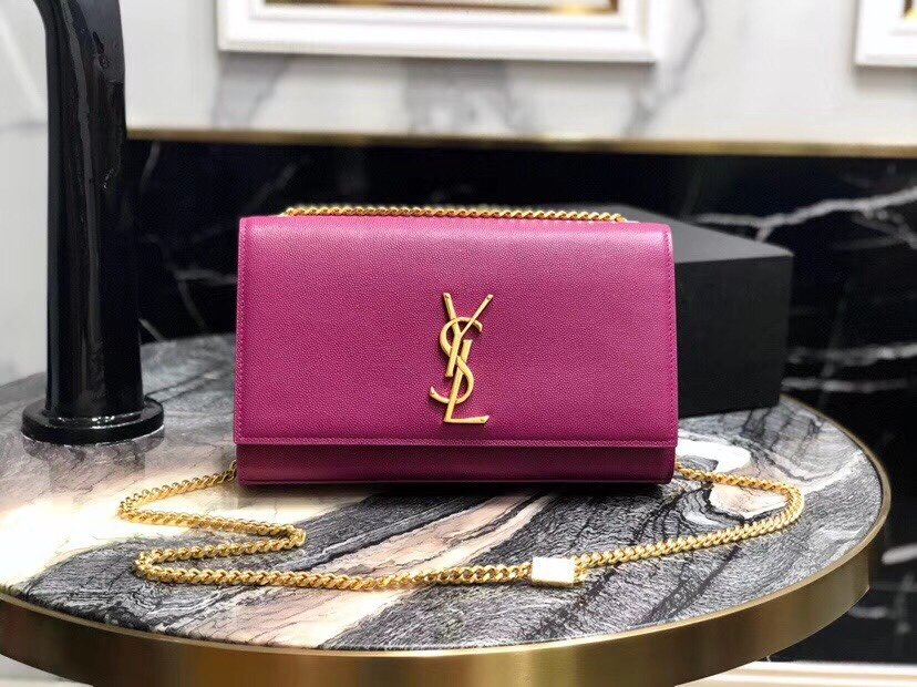 [YSL] 모노그램 미듐 케이트 사첼백
