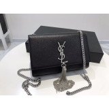 [YSL] 모노그램 스몰 케이트 태슬 사첼백
