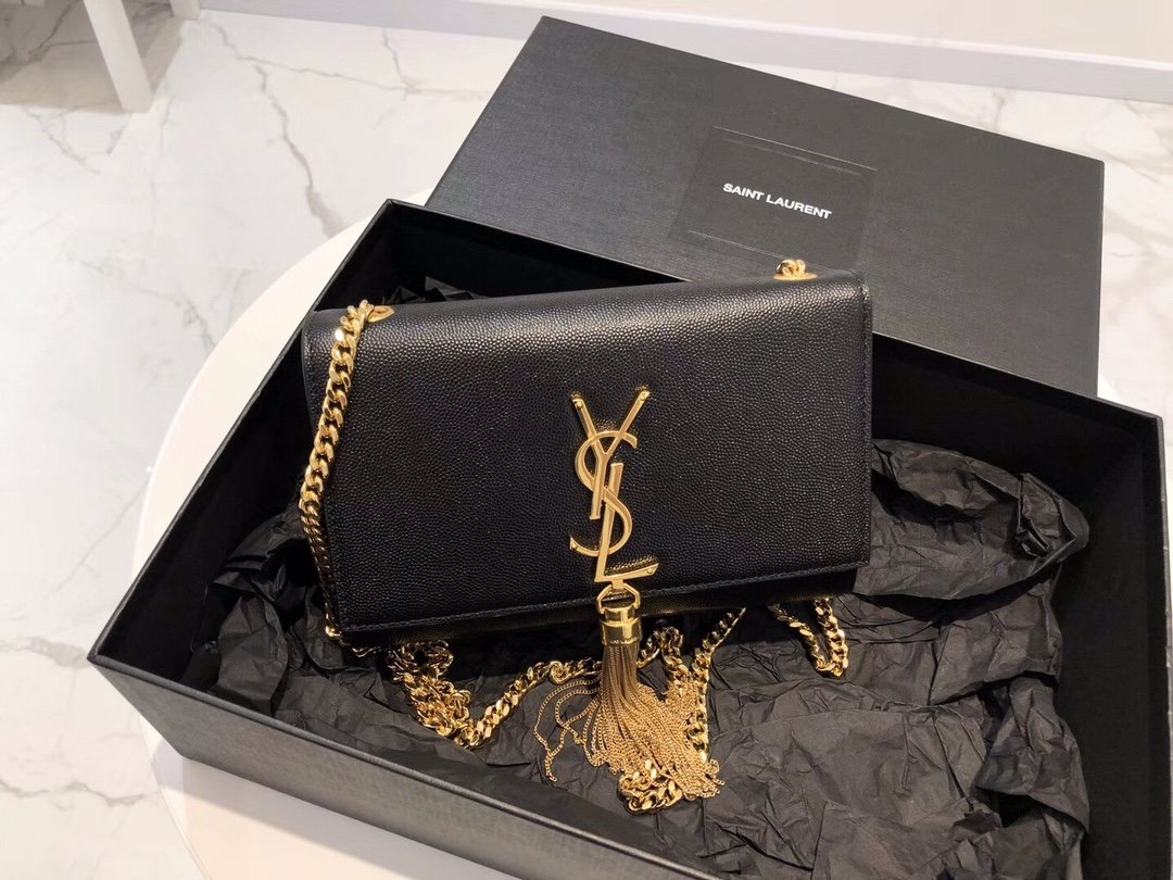 [YSL] 모노그램 스몰 케이트 태슬 사첼백
