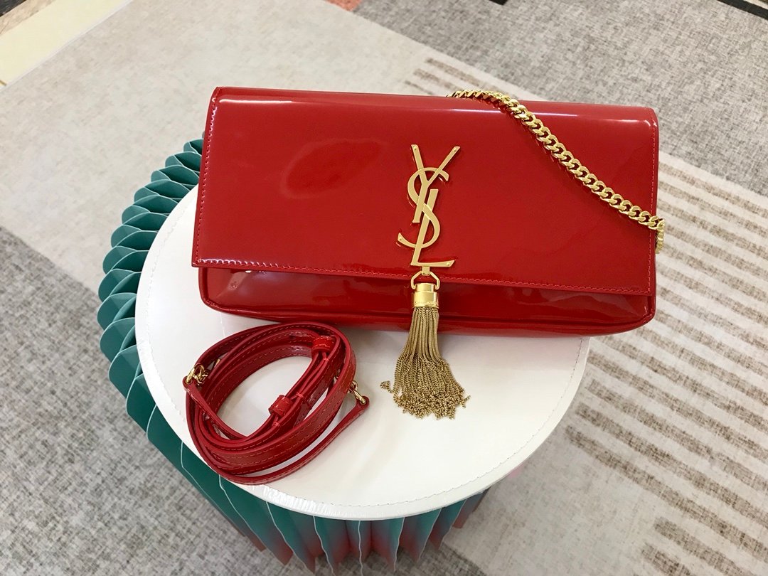 [YSL] 에나멜 태슬 케이트99