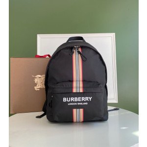 [BURBERRY] 버버리 로고 아이콘스트라이프 백팩