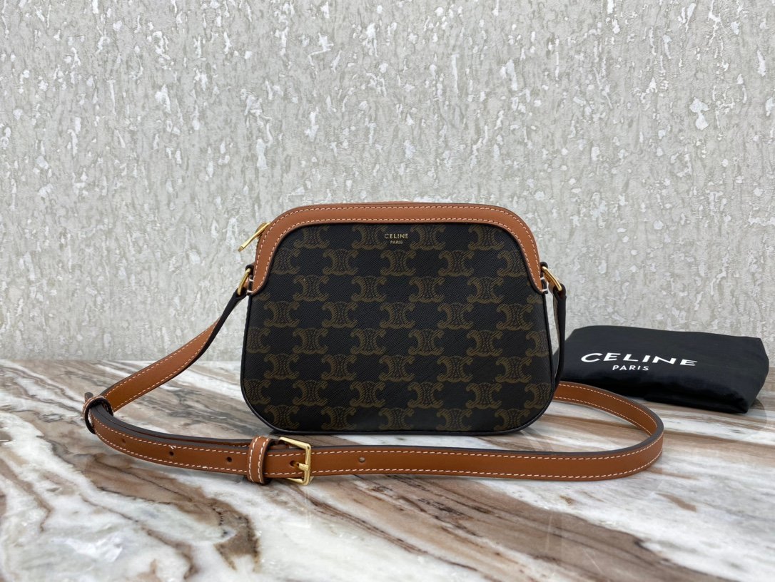 [CELINE] 트리오페 캔버스 스몰 카메라백