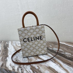 [CELINE] 미니 버티컬 카바스 트리오페 백