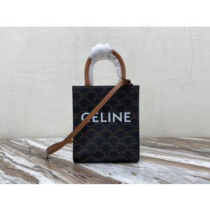 [CELINE] 미니 버티컬 카바스 트리오페 백