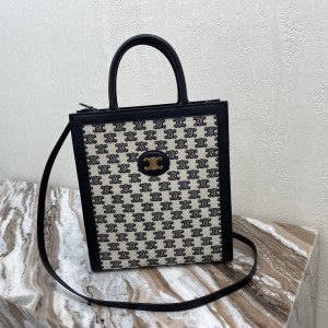 [CELINE] 스몰 버티컬 카바스 캔버스 백