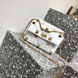 [VLTN] 미듐 로만 스터드 숄더 체인백