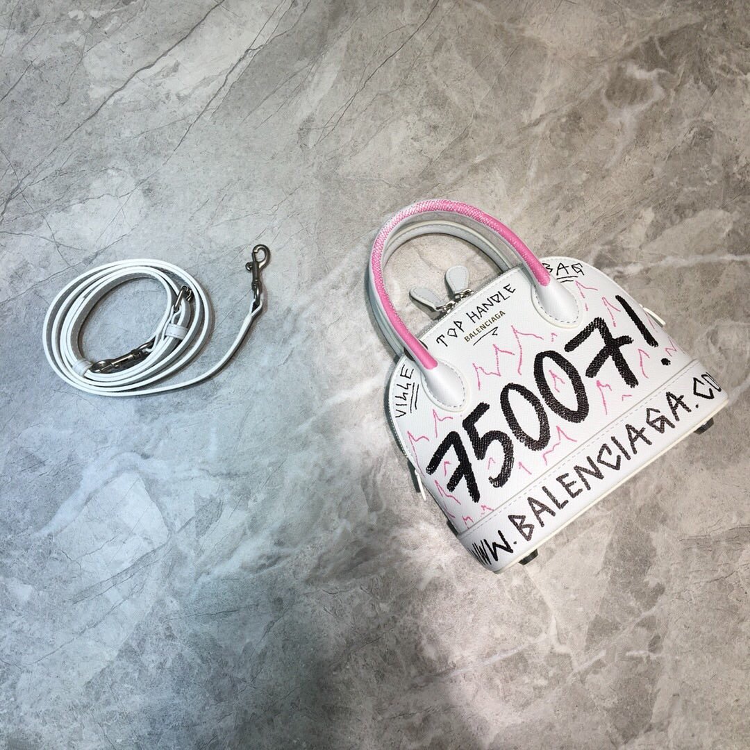 [BALENCIAGA] VILLE 빌 탑 핸들백 XXS