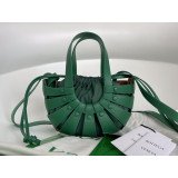 [BOTTEGA] 레이싱 그린 쉘 백