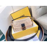 [FENDI] 바게트 라피아
