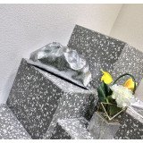 [BOTTEGA] 실버 THE POUCH 만두 클러치 백