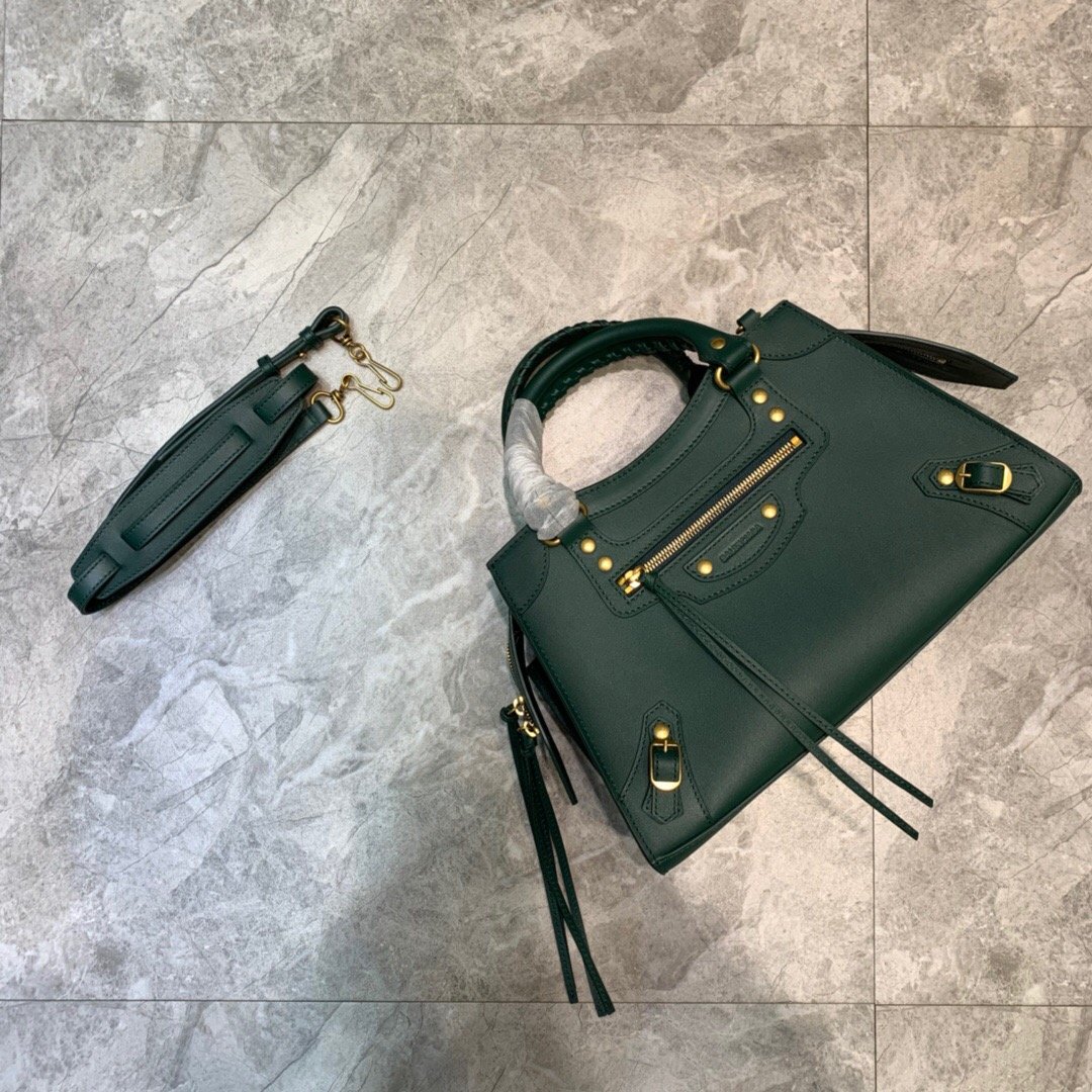 [BALENCIAGA] 네오 클래식 스몰 탑핸들 백