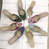 [MANOLO BLAHNIK] HANGISI 한기시 뮬 -8색상