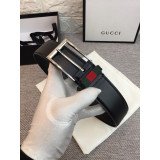 [GUCCI] 웹(Web) 디테일 가죽 벨트