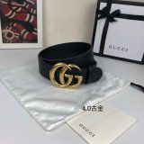 [GUCCI] 더블 G 버클 가죽 벨트