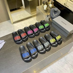 [BALENCIAGA] POOL 슬라이드 샌들 슬리퍼 (남녀공용) -6색상