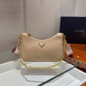 [PRADA/SA급] 사피아노 가죽 미니백