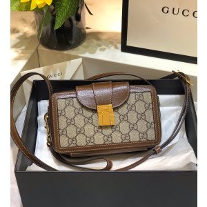 [GUCCI] 구찌 GG수프림 미니 카메라백