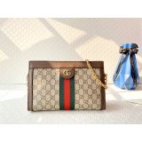 [GUCCI] 구찌 오피디아 GG 수프림 체인 숄더백 스몰