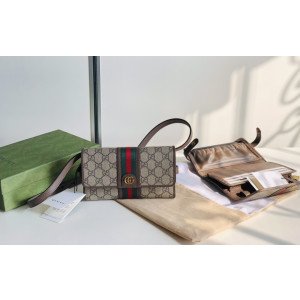 [GUCCI] 구찌 오피디아 스트랩 지갑