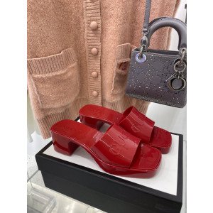 [GUCCI/SA급] 구찌 로고 장식 여성 러버 샌들
