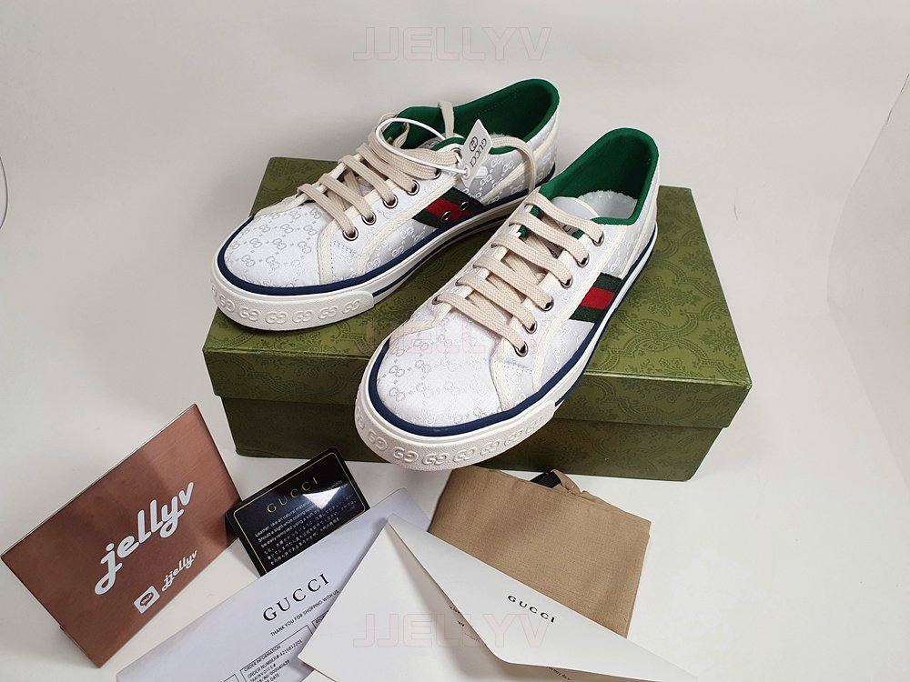 [GUCCI/SA급] 구찌 1977 테니스 스니커즈