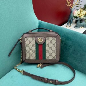[GUCCI/SA급] GG 오피디아 미니 숄더백