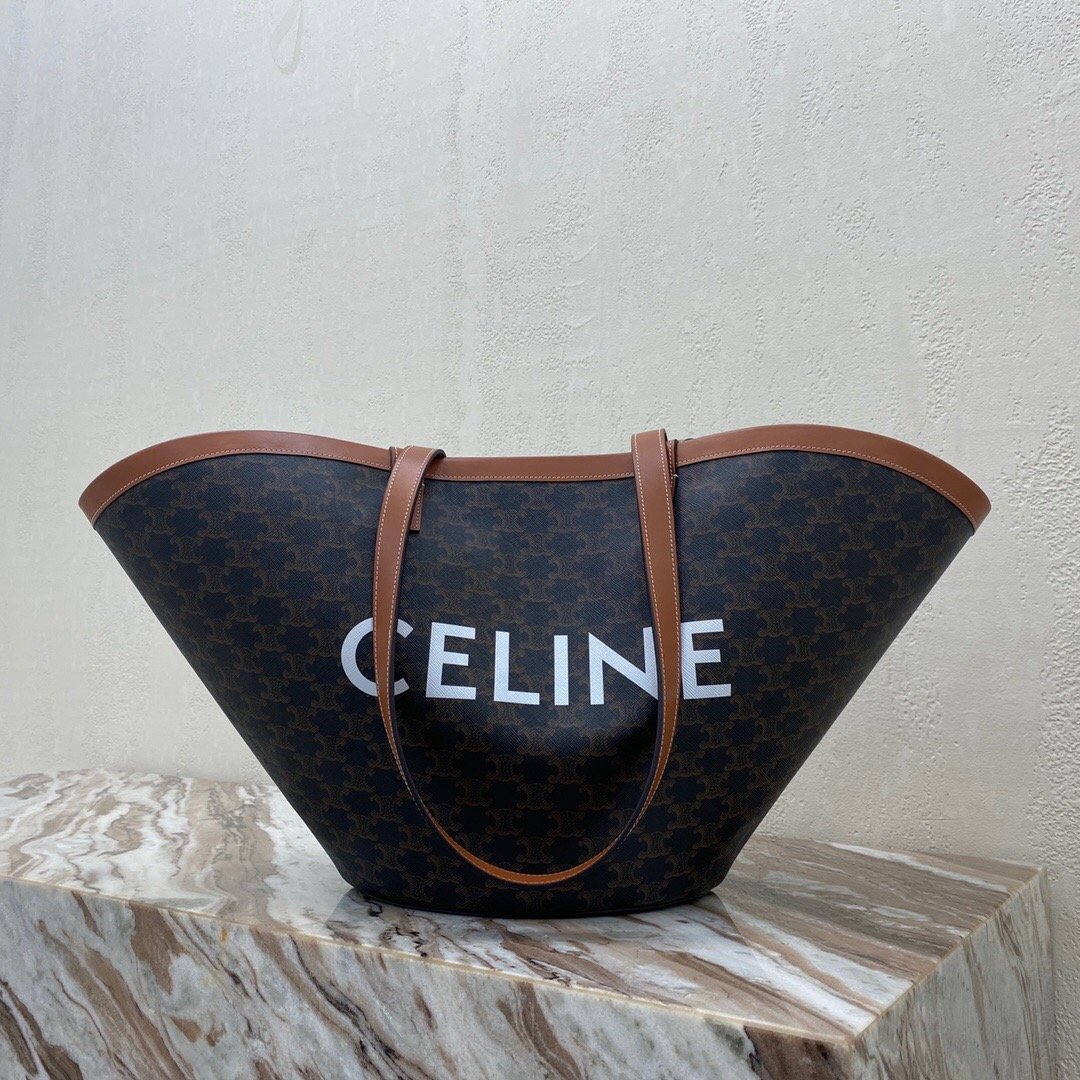 [CELINE] 셀린느 트리오페 커핀 쇼퍼백 라지