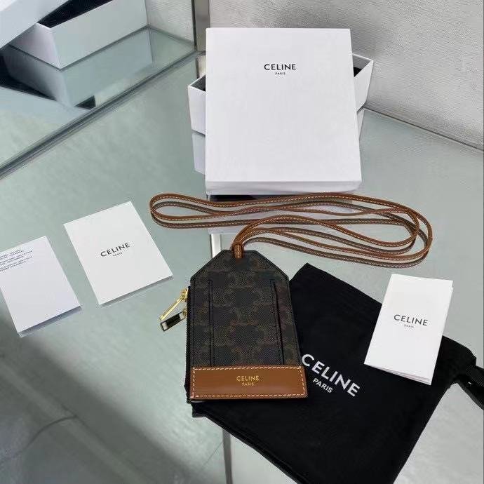 [CELINE/SA급] 트리오페 카드홀더 목걸이