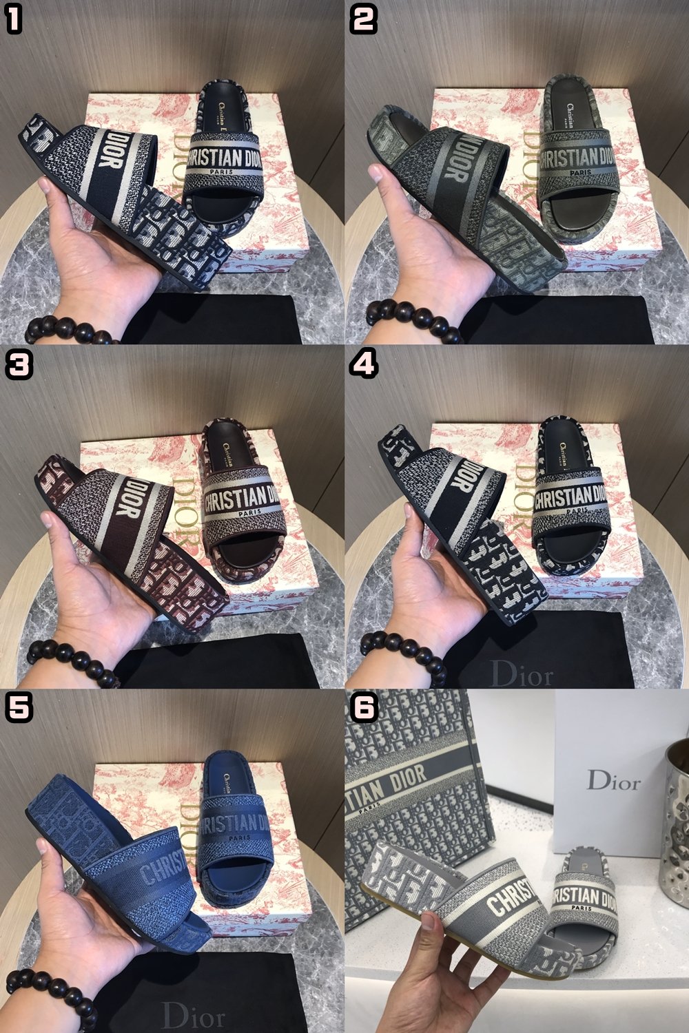 [DIOR/SA급] D-WAY 플랫폼 샌들